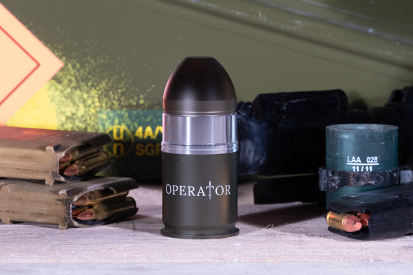 OPERATOR 40mm Aluminium HE 'Grenade' flask