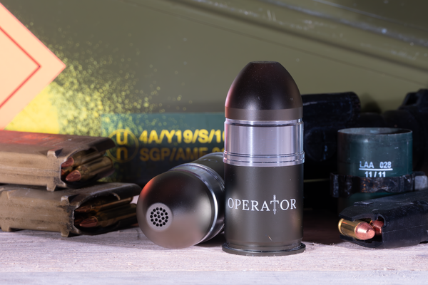 OPERATOR 40mm HE Aluminium 'Grenade' Pepper shaker